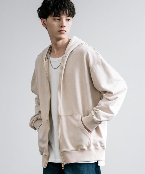 オーバーサイズケミカルオーバーダイ フルジップアップパーカー(パーカー)|Rocky Monroe(ロッキーモンロー) オーバーサイズケミカルオーバーダイ フルジップアップパーカー(パーカー)|Rocky Monroe(ロッキーモンロー)