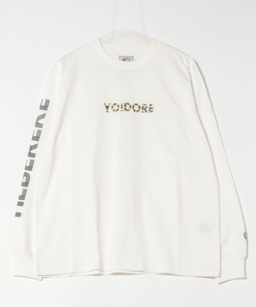 Revo.(レボ)の「YOIDORE -酔いどれ- HEBEREKE L/S TEE へべれけ ネオンプリント ロングスリーブTシャツ(Tシャツ/カットソー・メンズ・ブラック/ホワイト・L/M)」の12枚目の写真