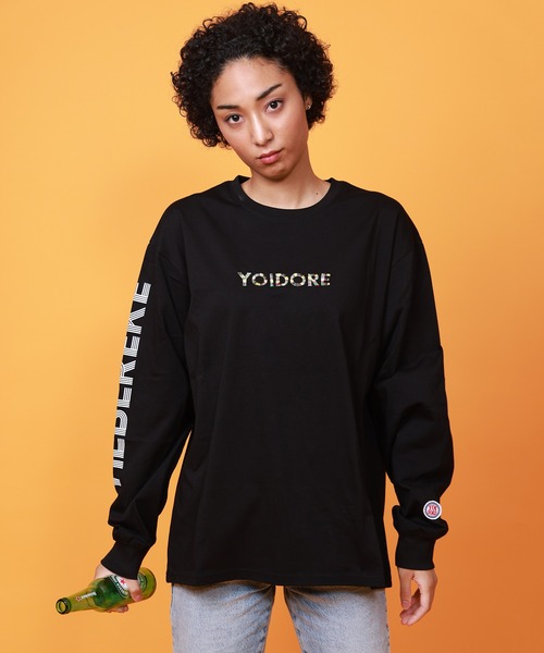 Revo.(レボ)の「YOIDORE -酔いどれ- HEBEREKE L/S TEE へべれけ ネオンプリント ロングスリーブTシャツ(Tシャツ/カットソー・メンズ・ブラック/ホワイト・L/M)」の16枚目の写真