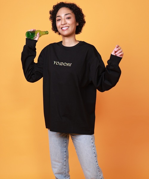 売れ筋商品|||YOIDORE へべれけ ネオン L/S TEE クルーネック クルーネック アメカジ おしゃれ ユニセックス メンズ レディース アウトドア カジュアル 送料無料 (815505) 長袖Tシャツ へべれけ ネオン クルーネック 815505 ヨイドレ