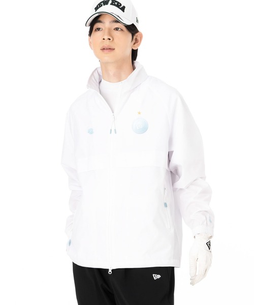 NEW ERA(ニューエラ)の「ニューエラゴルフ ジャケット 撥水 ウィンドブレーカー(ブルゾン・メンズ・ブラック/ホワイト・M/L/XL/XXL/S)」の21枚目の写真