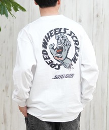 【ムラサキスポーツ限定】SANTACRUZ/サンタクルーズ ロンT バックプリント ユニセックス 502243404