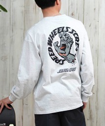 【ムラサキスポーツ限定】SANTACRUZ/サンタクルーズ ロンT バックプリント ユニセックス 502243404