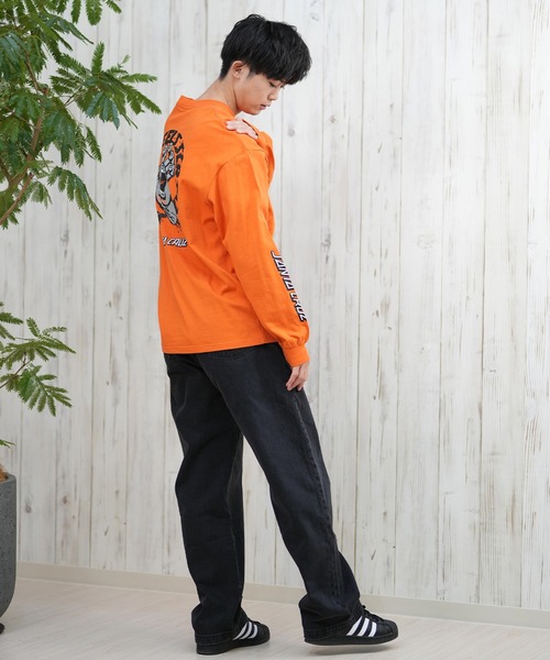 SANTA CRUZ(サンタクルーズ)の「【ムラサキスポーツ限定】SANTACRUZ/サンタクルーズ ロンT バックプリント ユニセックス 502243404(Tシャツ/カットソー・メンズ・シルバーグレー/オレンジ/ブラック/ホワイト・L/M/XL)」の11枚目の写真