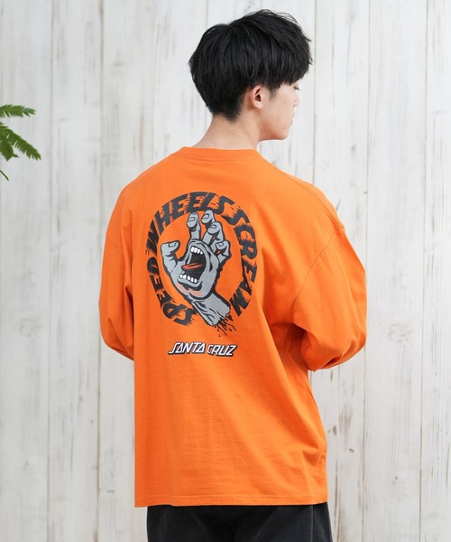 SANTA CRUZ(サンタクルーズ)の「【ムラサキスポーツ限定】SANTACRUZ/サンタクルーズ ロンT バックプリント ユニセックス 502243404(Tシャツ/カットソー・メンズ・シルバーグレー/オレンジ/ブラック/ホワイト・L/M/XL)」の15枚目の写真