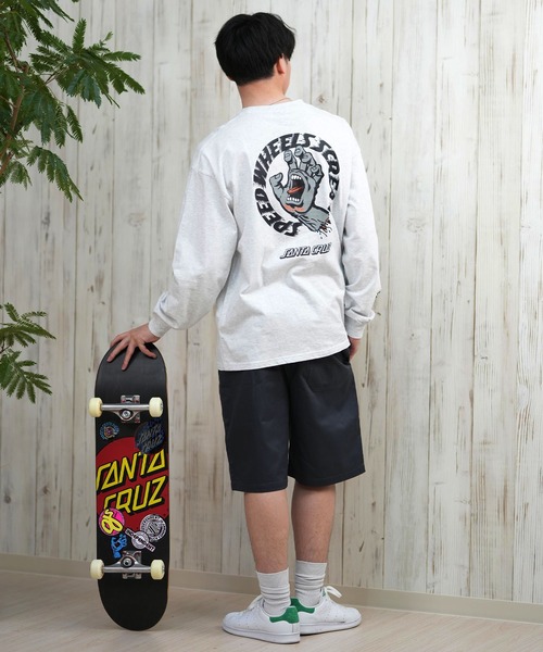 SANTA CRUZ(サンタクルーズ)の「【ムラサキスポーツ限定】SANTACRUZ/サンタクルーズ ロンT バックプリント ユニセックス 502243404(Tシャツ/カットソー・メンズ・シルバーグレー/オレンジ/ブラック/ホワイト・L/M/XL)」の17枚目の写真