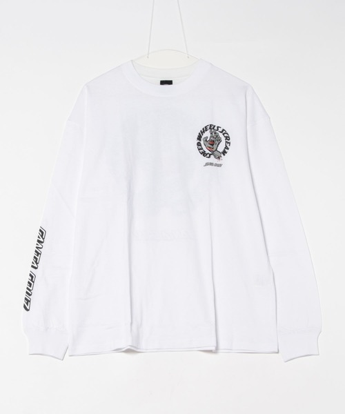 SANTA CRUZ(サンタクルーズ)の「【ムラサキスポーツ限定】SANTACRUZ/サンタクルーズ ロンT バックプリント ユニセックス 502243404(Tシャツ/カットソー・メンズ・シルバーグレー/オレンジ/ブラック/ホワイト・L/M/XL)」の10枚目の写真
