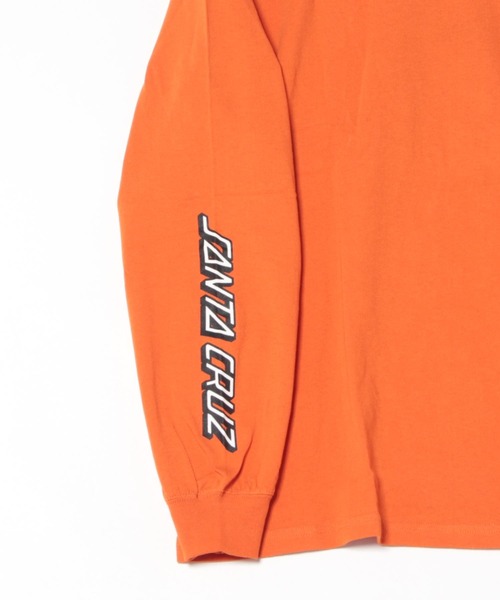 SANTA CRUZ(サンタクルーズ)の「【ムラサキスポーツ限定】SANTACRUZ/サンタクルーズ ロンT バックプリント ユニセックス 502243404(Tシャツ/カットソー・メンズ・シルバーグレー/オレンジ/ブラック/ホワイト・L/M/XL)」の5枚目の写真