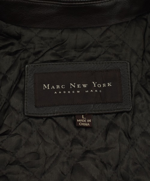 Marc New York(-)の「90-00’s MARK NEW YORK レザージャケット(ライダースジャケット・メンズ・ブラウン・LARGE)」の8枚目の写真