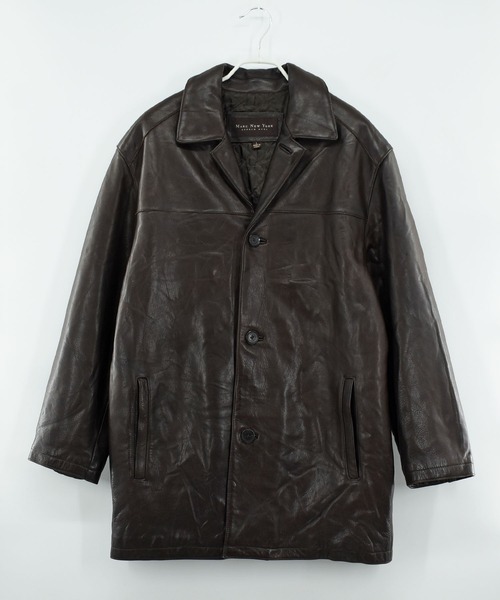 セール】90-00's MARK NEW YORK レザージャケット（ライダース