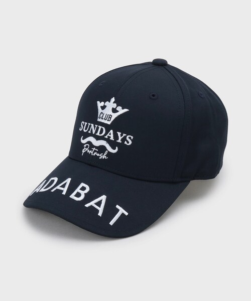 adabat（アダバット）の「【新レーベル ADABAT NAVY】サンデーズキャップ（キャップ・レディース・レッド系1/ホワイト/ネイビー・00）」の4枚目の写真