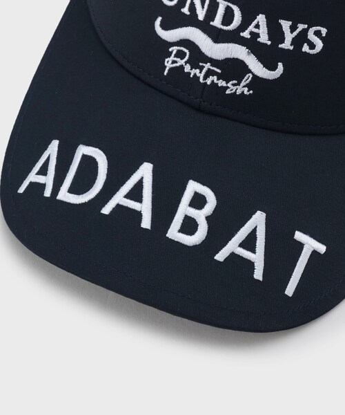 adabat（アダバット）の「【新レーベル ADABAT NAVY】サンデーズキャップ（キャップ・レディース・レッド系1/ホワイト/ネイビー・00）」の10枚目の写真