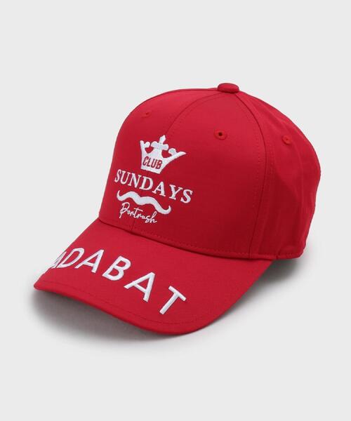 adabat(アダバット)の「【新レーベル ADABAT NAVY】サンデーズキャップ(キャップ・レディース・レッド系1/ホワイト/ネイビー・00)」の3枚目の写真