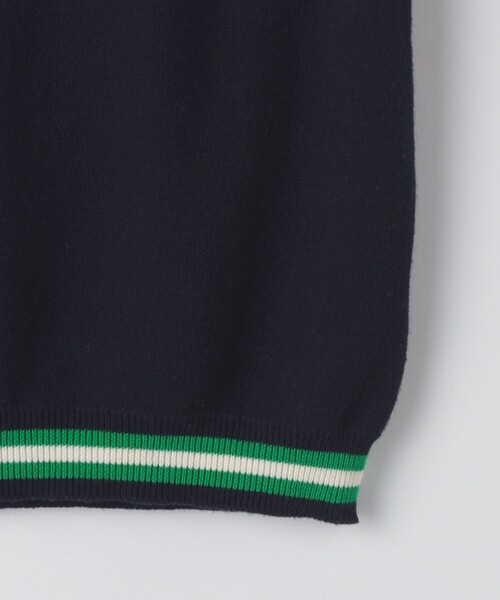 SHIPS（シップス）の「SHIPS KIDS:130～155cm / ニット ベスト（ベスト・キッズ・オフホワイト/ネイビー・LARGE/X-LARGE）」の6枚目の写真