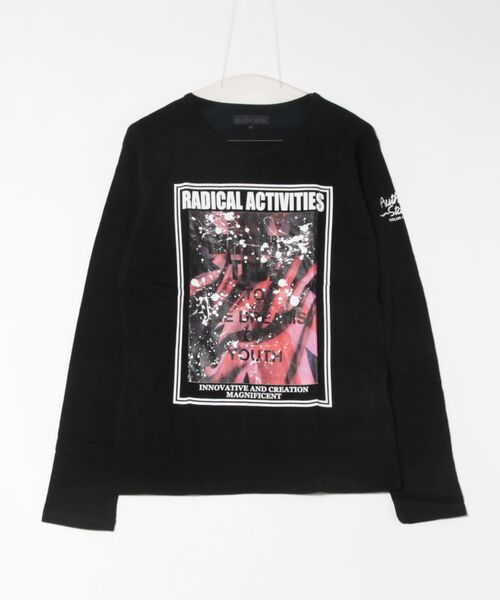 in the attic(インジアティック)の「《in the attic》ヴィンテージプリントクルーネックL/S-T(Tシャツ/カットソー・メンズ・ホワイト/ブラック・LARGE/X-LARGE)」の9枚目の写真