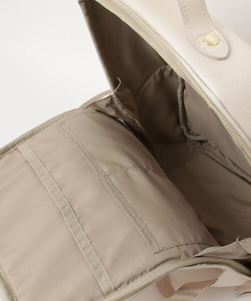 Legato Largo(レガートラルゴ)の「Legato Largo / たすかるっかばん リュック / LH-F3375(バックパック/リュック・レディース・バーガンディー/グリーン/ライトグレー/ベージュ/マスタード/ラベンダー/ブラック/アイボリー・ONESIZE)」の18枚目の写真