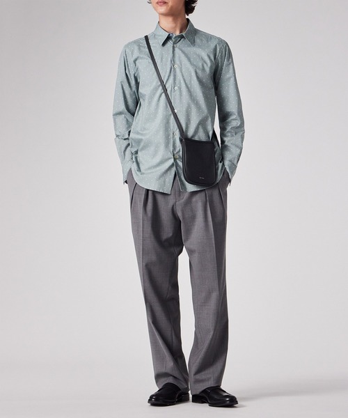 Paul Smith（ポールスミス）の「ソフトレザー ミニショルダーバッグ【553411 G020S】（ショルダーバッグ・メンズ・ネイビー/ブラック/ブラウン/グリーン・FREE）」の6枚目の写真