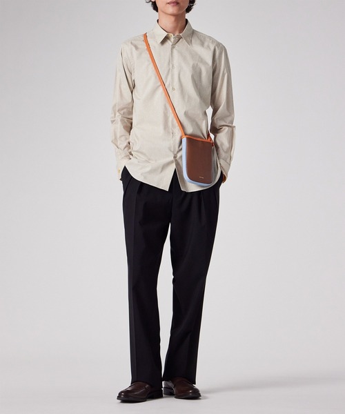 Paul Smith（ポールスミス）の「ソフトレザー ミニショルダーバッグ【553411 G020S】（ショルダーバッグ・メンズ・ネイビー/ブラック/ブラウン/グリーン・FREE）」の8枚目の写真