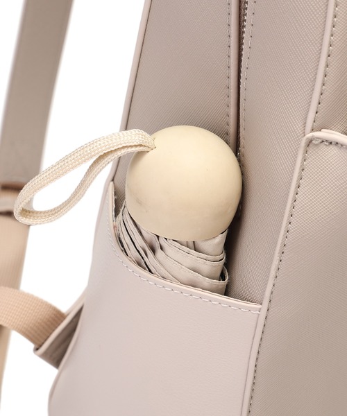 MERCURYDUO（マーキュリーデュオ）の「【MERCURYDUO/マーキュリーデュオ】超軽量　リュックサック（バックパック/リュック・レディース・グレイッシュベージュ/ブラック/ネイビー・FREE）」の19枚目の写真