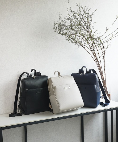 MERCURYDUO（マーキュリーデュオ）の「【MERCURYDUO/マーキュリーデュオ】超軽量　リュックサック（バックパック/リュック・レディース・グレイッシュベージュ/ブラック/ネイビー・FREE）」の20枚目の写真