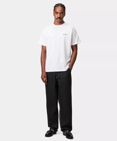 Carhartt WIP（カーハートダブリューアイピー）の「Carhartt WIP/カーハートダブリューアイピー SIMPLE PANT ロンパン デニムパンツ I022947（デニムパンツ・メンズ・ブラック/ブルー・30inch/32inch/34inch/28inch）」の9枚目の写真