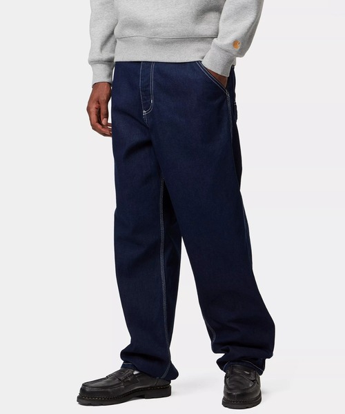 Carhartt WIP（カーハートダブリューアイピー）の「Carhartt WIP/カーハートダブリューアイピー SIMPLE PANT ロンパン デニムパンツ I022947（デニムパンツ・メンズ・ブラック/ブルー・30inch/32inch/34inch/28inch）」の13枚目の写真