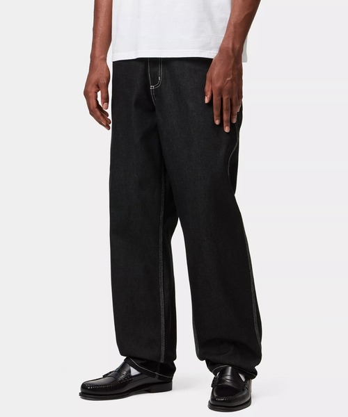 Carhartt WIP（カーハートダブリューアイピー）の「Carhartt WIP/カーハートダブリューアイピー SIMPLE PANT ロンパン デニムパンツ I022947（デニムパンツ・メンズ・ブラック/ブルー・30inch/32inch/34inch/28inch）」の7枚目の写真