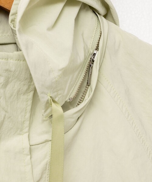 NOLLEY’S(ノーリーズ)の「ミニリップストップミドルコート(その他アウター・レディース・オフホワイト/ライトグリーン/チャコールグレー・38)」の8枚目の写真