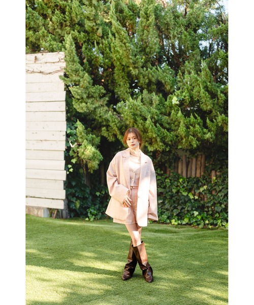 mideal（マイディール）の「design tweed over jacket