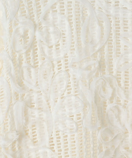 LEPSIM(レプシィム)の「ニュアンス柄レーシー長袖プルオーバー 242889(Tシャツ/カットソー・レディース・ブラック/オフホワイト/ベージュ/ボルドー・FREE)」の22枚目の写真