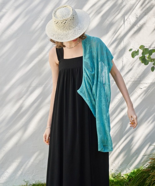 Unitage(ユニテージ)の「backリボンリゾートワンピース(ワンピース・レディース・イエロー/レッド/ブラック/ブルー・FREE)」の22枚目の写真