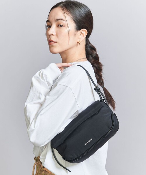 ADD CULUMN（アドカラム）の「＜ADD CULUMN＞ROLLA S ショルダーバッグ-2WAY-（ショルダーバッグ・レディース・ライトグレー/ブラック・FREE）」の6枚目の写真