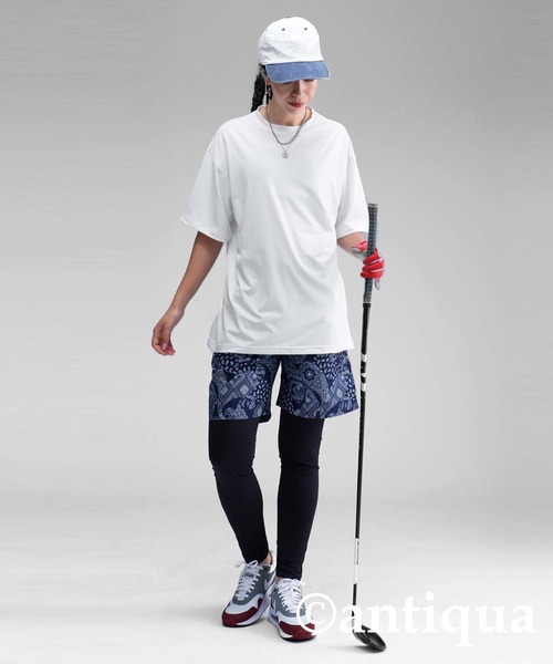 antiqua(アンティカ)の「【STCH】バックロゴデザインTシャツ(Tシャツ/カットソー・レディース・ホワイト/ブラック・LXL/ML)」の3枚目の写真