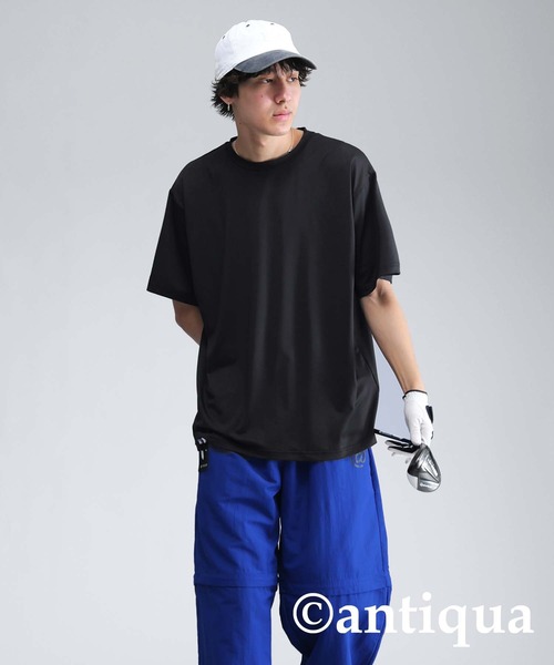 antiqua(アンティカ)の「【STCH】バックロゴデザインTシャツ(Tシャツ/カットソー・レディース・ホワイト/ブラック・LXL/ML)」の18枚目の写真