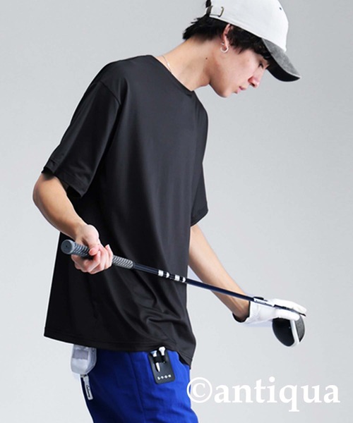 antiqua(アンティカ)の「【STCH】バックロゴデザインTシャツ(Tシャツ/カットソー・レディース・ホワイト/ブラック・LXL/ML)」の21枚目の写真