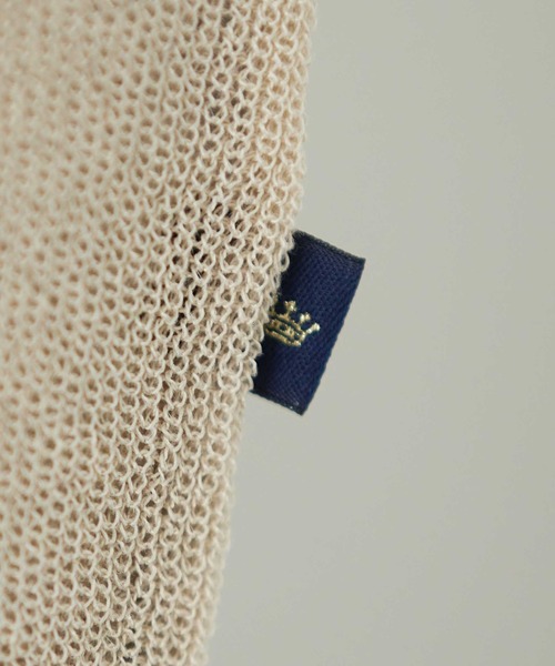 Petit Honfleur(プチオンフルール)の「ニットパーカー(カーディガン/ボレロ・レディース・グリーン/ネイビー/ベージュ・L/M)」の20枚目の写真