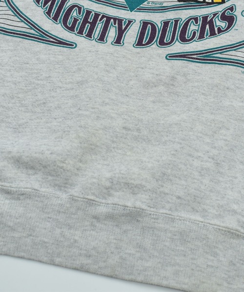 HANES（ヘインズ）の「【ヴィンテージ古着】90’s Disney “ANAHEIM MIGHTY DUCKS “ キャラクター スウェット（スウェット・メンズ・グレー・X-LARGE）」の5枚目の写真