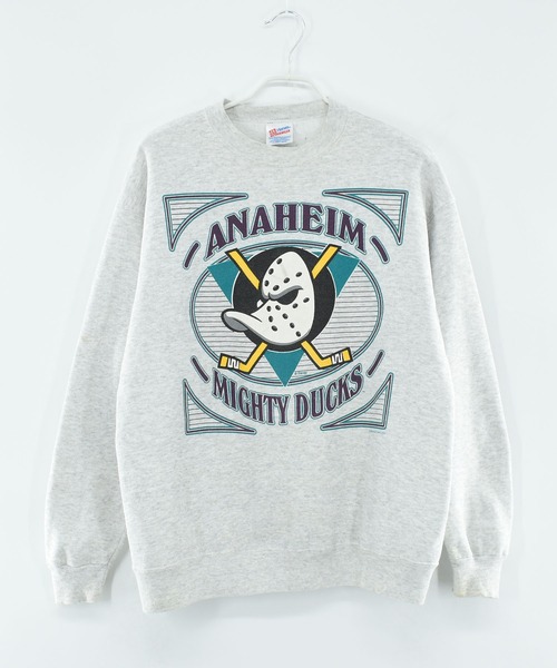 HANES（ヘインズ）の「【ヴィンテージ古着】90’s Disney “ANAHEIM MIGHTY DUCKS “ キャラクター スウェット（スウェット・メンズ・グレー・X-LARGE）」の15枚目の写真