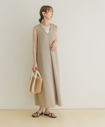 ITEMS URBANRESEARCH | リネンライクテントラインワンピース(ワンピース)