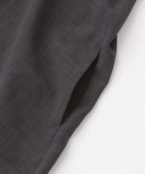 ITEMS URBANRESEARCH(アイテムズ アーバンリサーチ)の「リネンライクテントラインワンピース(ワンピース・レディース・ピンク/チャコールグレー/グレー系その他・FREE)」の11枚目の写真