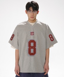 MASONPRINCE（メイソンプリンス）の「オーバーサイズ ナンバリングデザイン ゲームシャツ Tシャツ DT4318【MASONPRINCE】【2025SS】（Tシャツ/カットソー・メンズ）」