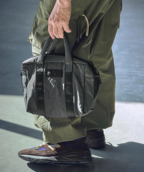 ADAM PATEK（アダムパテック）の「ADAMPATEK/square mini boston bag/スクエアミニボストンバッグ(AP2519036)（ボストンバッグ・レディース・ブラック/グレー・FREE）」の16枚目の写真