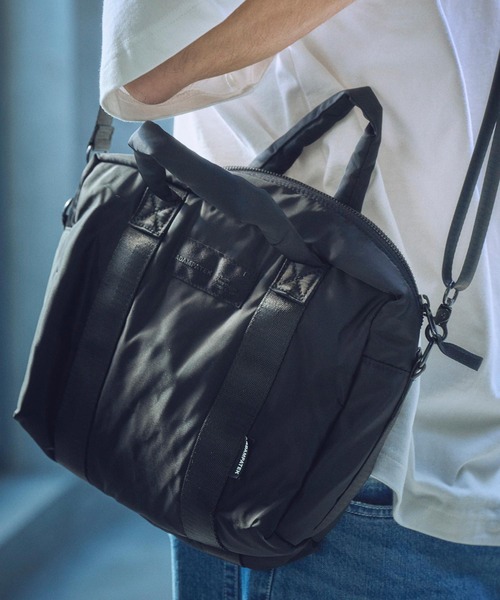 ADAM PATEK（アダムパテック）の「ADAMPATEK/square mini boston bag/スクエアミニボストンバッグ(AP2519036)（ボストンバッグ・レディース・ブラック/グレー・FREE）」の9枚目の写真