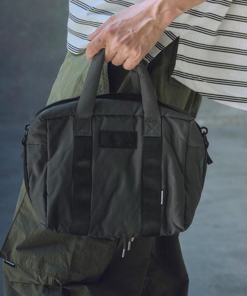 ADAM PATEK（アダムパテック）の「ADAMPATEK/square mini boston bag/スクエアミニボストンバッグ(AP2519036)（ボストンバッグ・レディース・ブラック/グレー・FREE）」の18枚目の写真