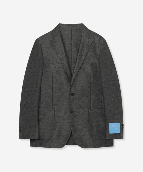 MACKINTOSH LONDON（マッキントッシュ ロンドン）の「【L】【BREASY JACKET】LENO CLOTH セットアップジャケット（テーラードジャケット・メンズ・グレー/ブルー系その他7/グレー系その他2/ベージュ系その他2・38/40/42）」の2枚目の写真