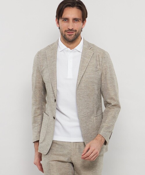 MACKINTOSH LONDON（マッキントッシュ ロンドン）の「【L】【BREASY JACKET】LENO CLOTH セットアップジャケット（テーラードジャケット・メンズ・グレー/ブルー系その他7/グレー系その他2/ベージュ系その他2・38/40/42）」の7枚目の写真