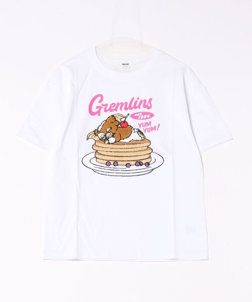 UNIIT（ユニット）の「【Gremlins/グレムリン】オリジナルデザインTシャツ ギズモ　ドロップショルダー ビッグシルエット　ユニセックス（Tシャツ/カットソー・メンズ・ベージュ系その他/パープル系その他/ホワイト系その他2/ブラック系その他/ブルー系その他2/ホワイト系その他3/ブラック系その他3/ベージュ系その他3・MEDIUM/X-LARGE/SMALL/LARGE）」の3枚目の写真
