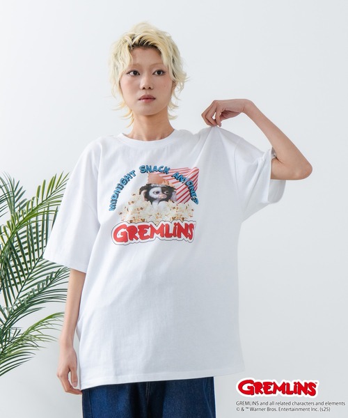 UNIIT（ユニット）の「【Gremlins/グレムリン】オリジナルデザインTシャツ ギズモ　ドロップショルダー ビッグシルエット　ユニセックス（Tシャツ/カットソー・メンズ・ベージュ系その他/パープル系その他/ホワイト系その他2/ブラック系その他/ブルー系その他2/ホワイト系その他3/ブラック系その他3/ベージュ系その他3・MEDIUM/X-LARGE/SMALL/LARGE）」の16枚目の写真