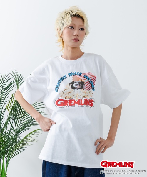 UNIIT（ユニット）の「【Gremlins/グレムリン】オリジナルデザインTシャツ ギズモ　ドロップショルダー ビッグシルエット　ユニセックス（Tシャツ/カットソー・メンズ・ベージュ系その他/パープル系その他/ホワイト系その他2/ブラック系その他/ブルー系その他2/ホワイト系その他3/ブラック系その他3/ベージュ系その他3・MEDIUM/X-LARGE/SMALL/LARGE）」の17枚目の写真