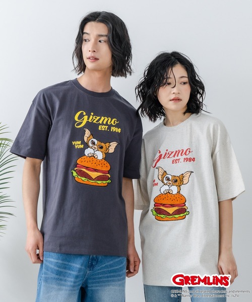 UNIIT（ユニット）の「【Gremlins/グレムリン】オリジナルデザインTシャツ ギズモ　ドロップショルダー ビッグシルエット　ユニセックス（Tシャツ/カットソー・メンズ・ベージュ系その他/パープル系その他/ホワイト系その他2/ブラック系その他/ブルー系その他2/ホワイト系その他3/ブラック系その他3/ベージュ系その他3・MEDIUM/X-LARGE/SMALL/LARGE）」の22枚目の写真